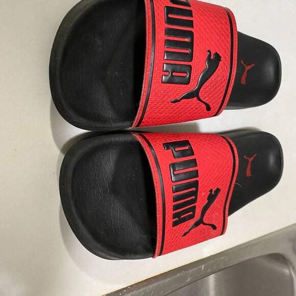 men's Puma Slides - Picture 2 of 4